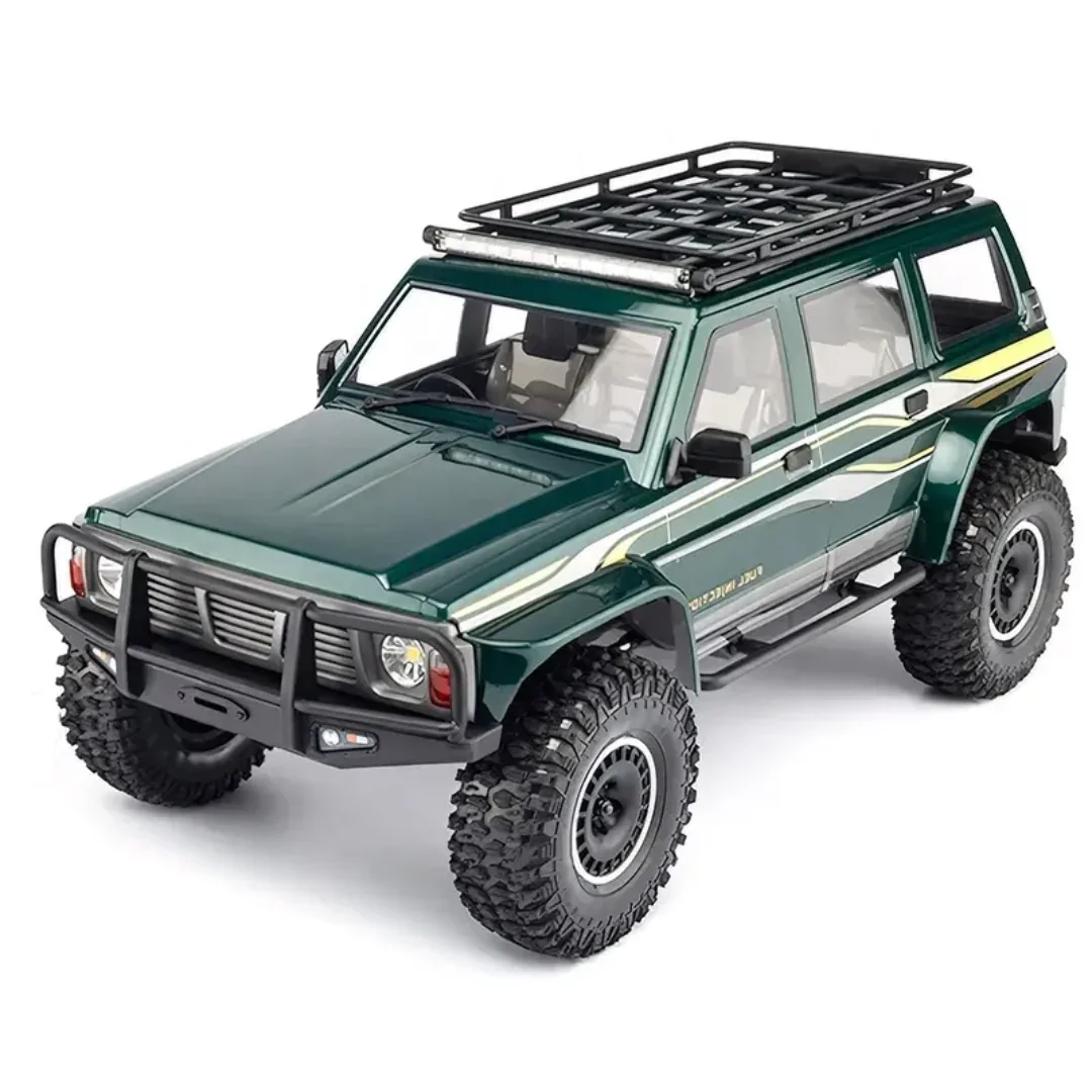 Yikong 1/10 4WD Tank Turn RC BL Crawler - Green