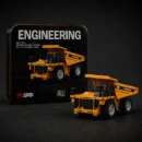 Trasped Scale 1:64 2.4 GHz R/C Speed Regulating Alloy Model Dump Truck Vehicle Remote Control Car